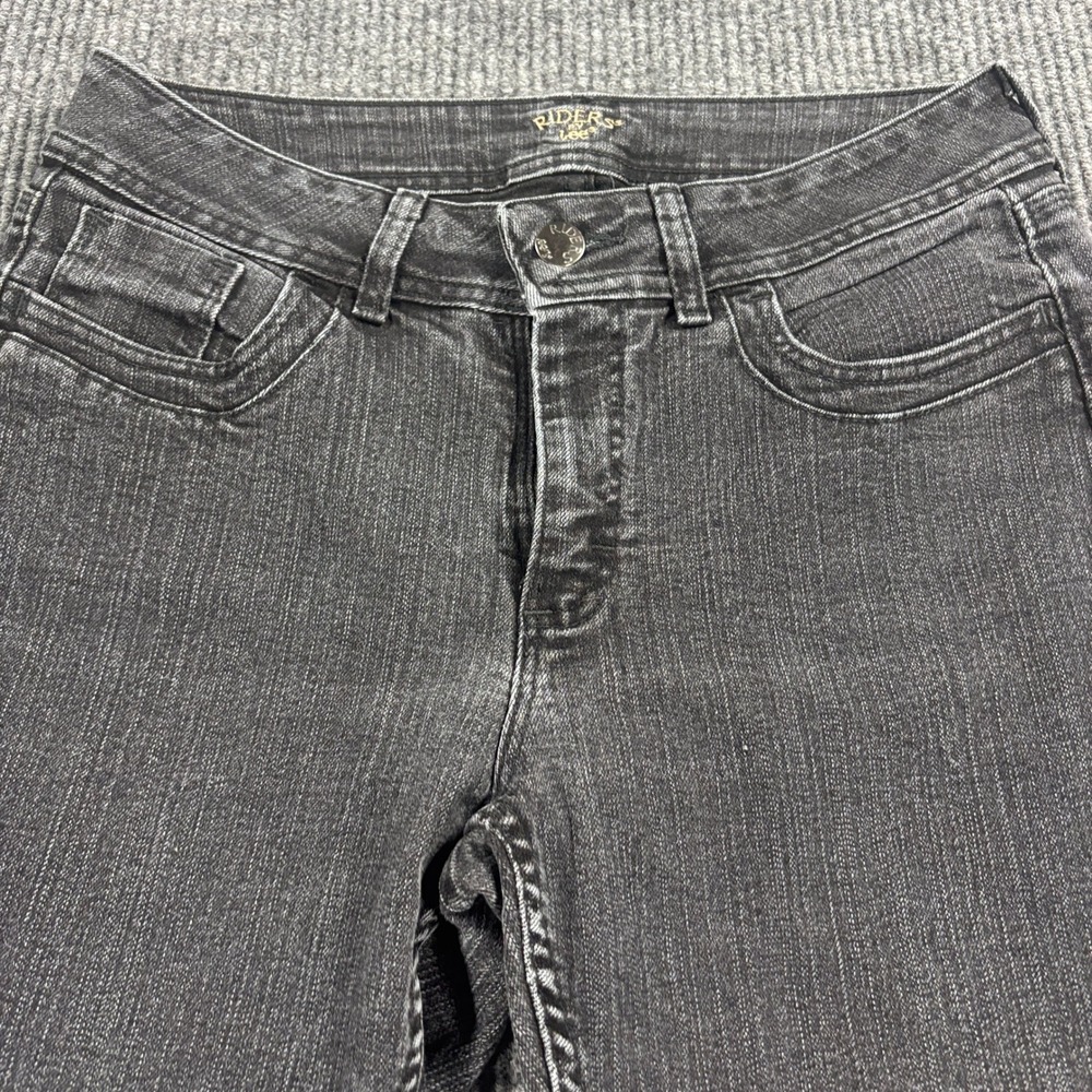 Riders by Lee Jeans Women 12 P Black Bootcut Stretch Denim